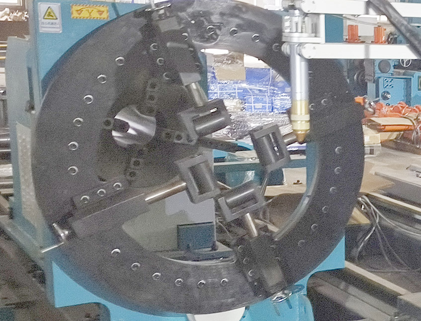 square pipe cutting machine